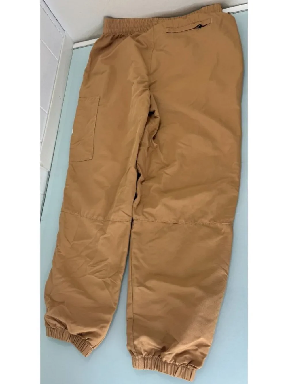 The North Face Jogger Hiking Pants Mens Small S 100% Nylon Utility Outdoor Tan